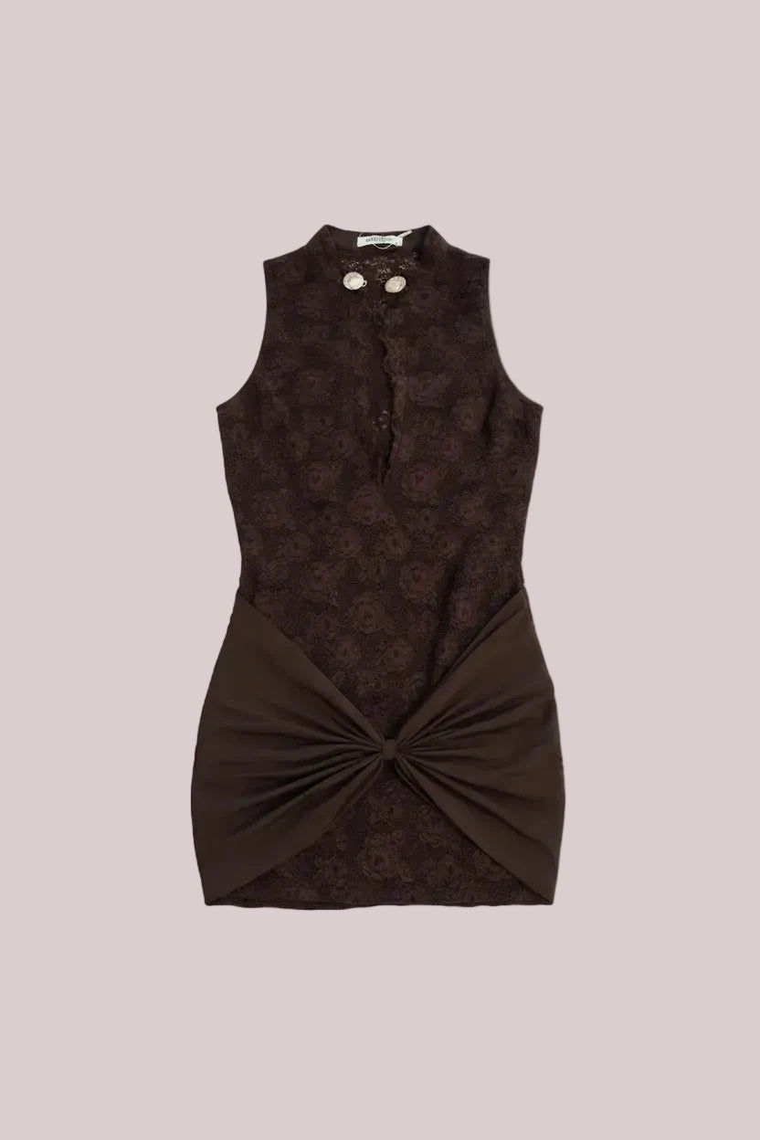 FATAL DRESS BROWN
